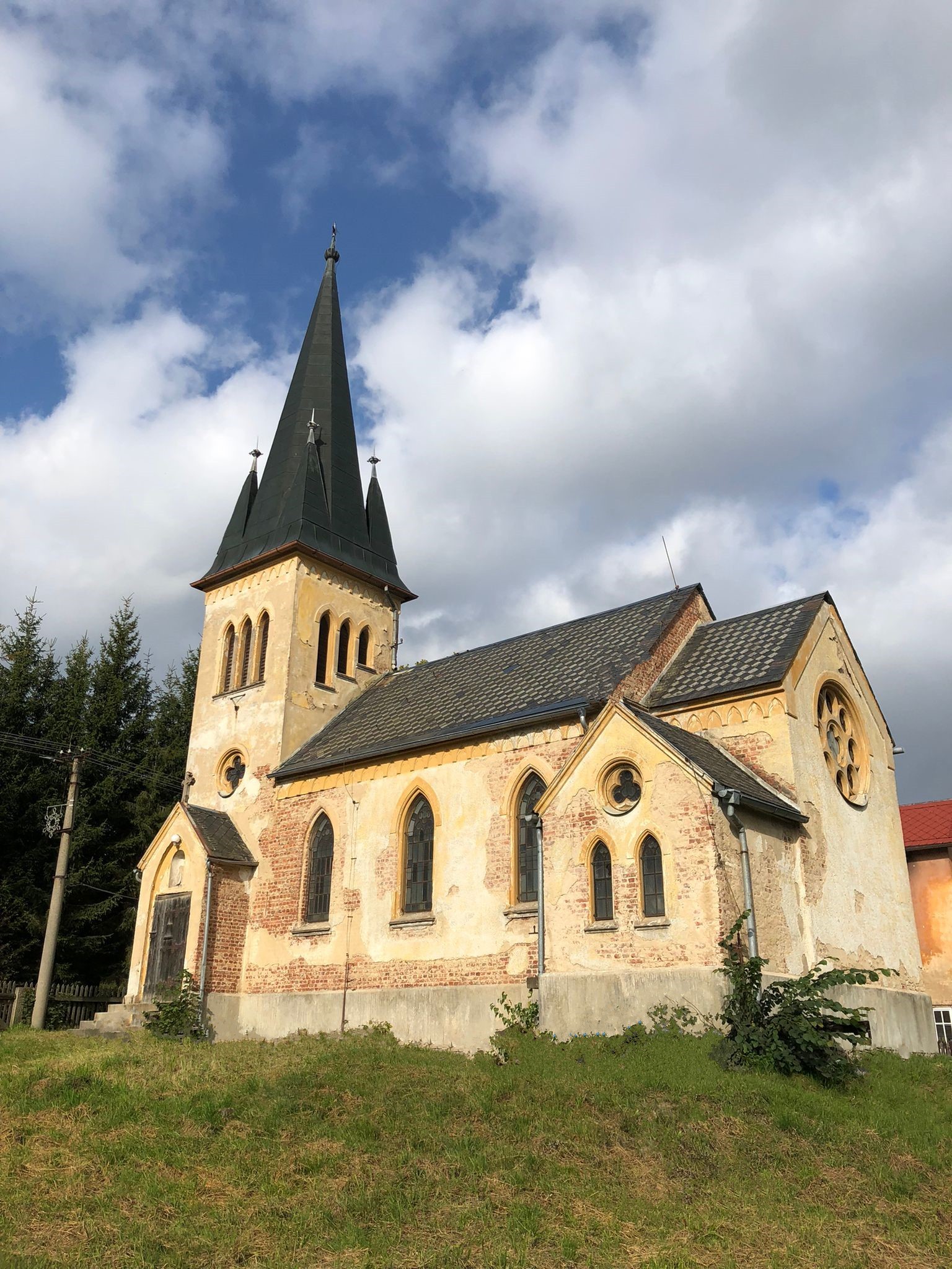 Evangelický kostel, Hazlov